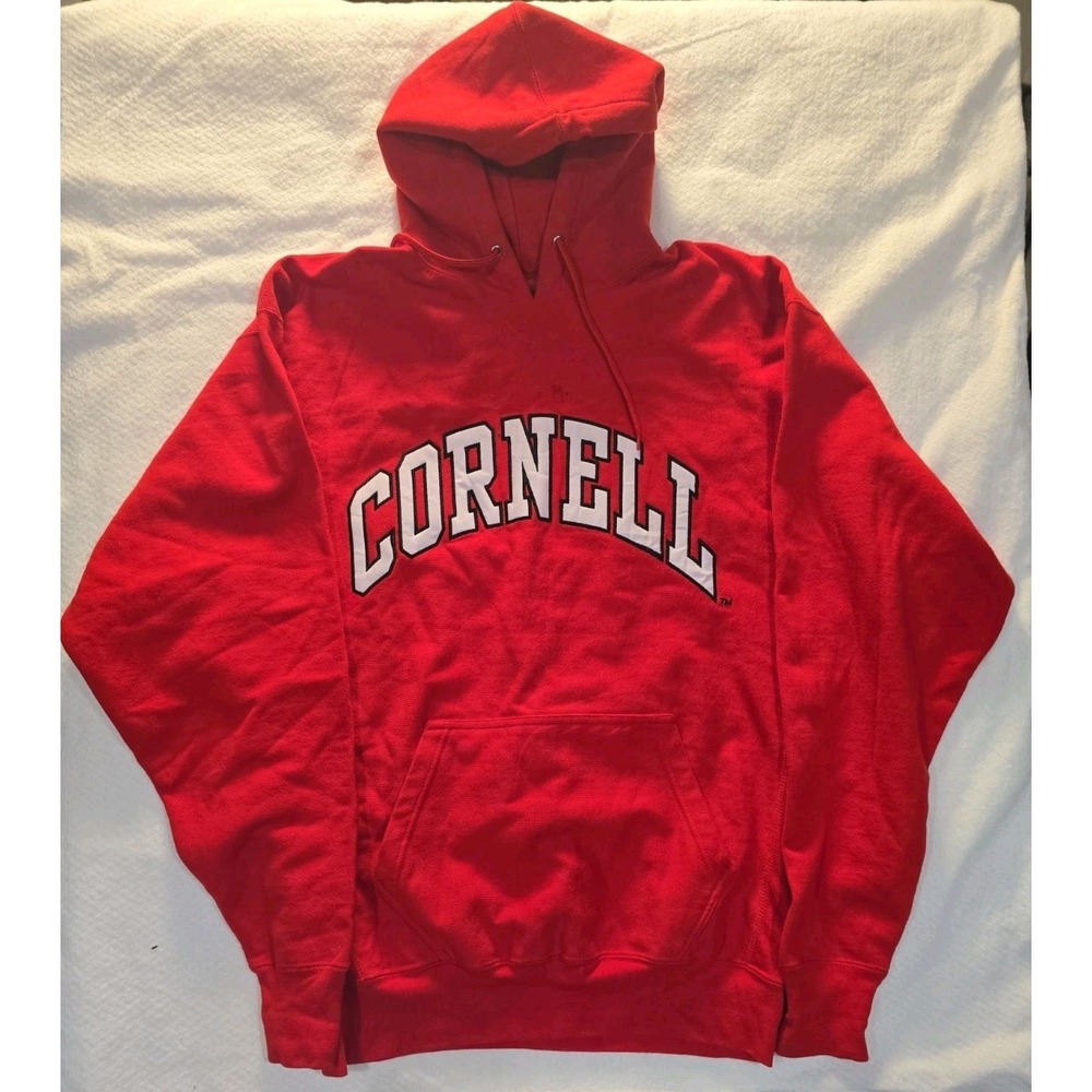 Cornell University MV Sport Authentics Pullover Hoodie Size M